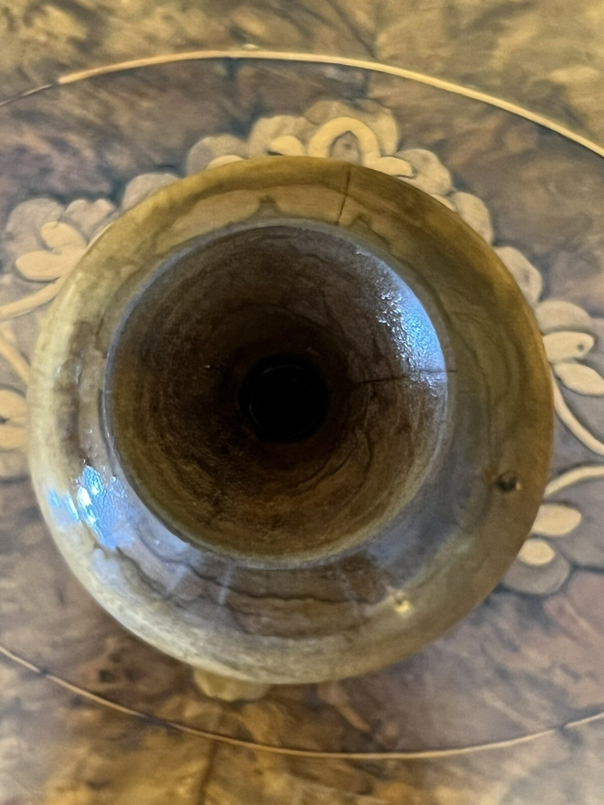 Wosa Tree Wooden Vase Ornament Made By EJH