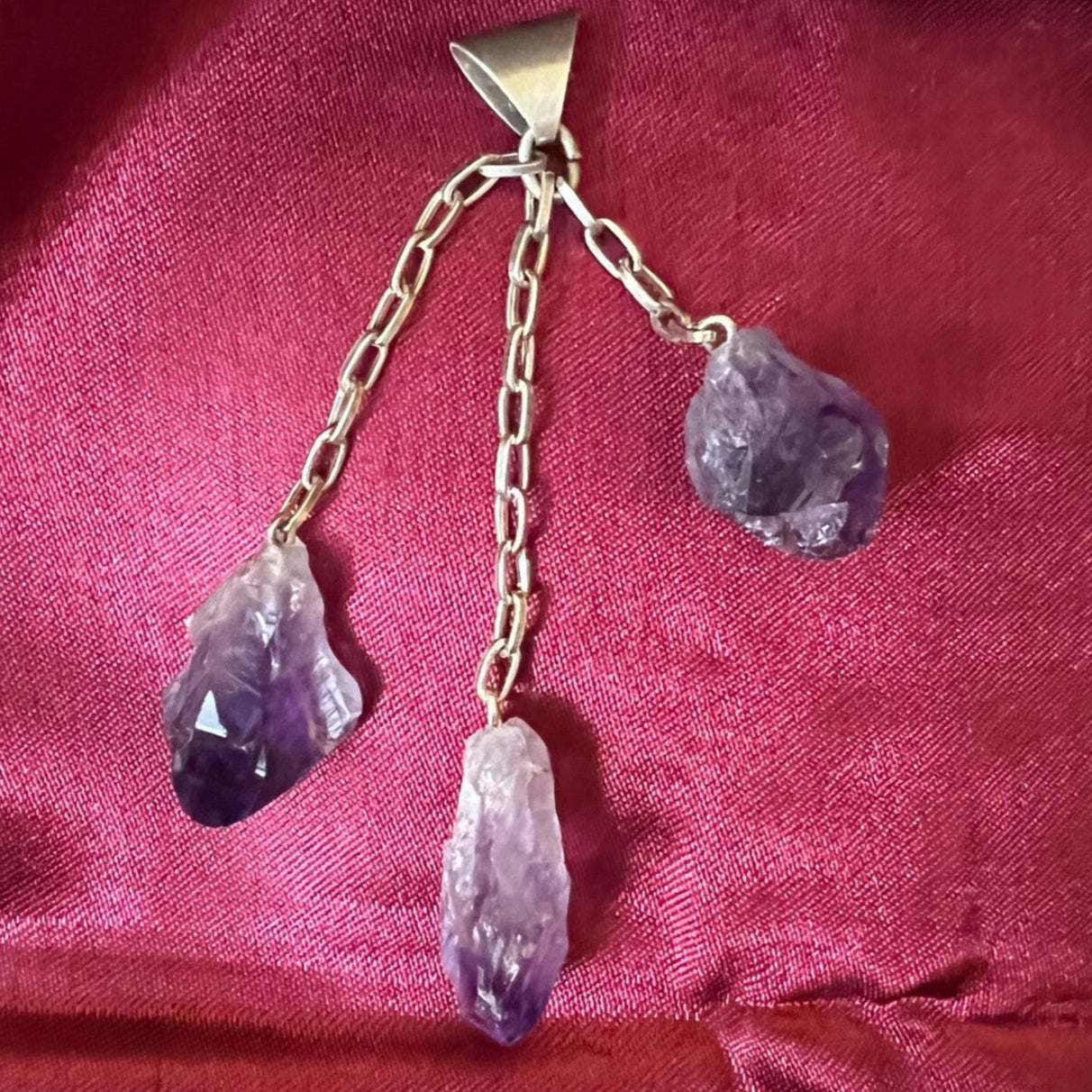 Vintage Amethyst Pendant