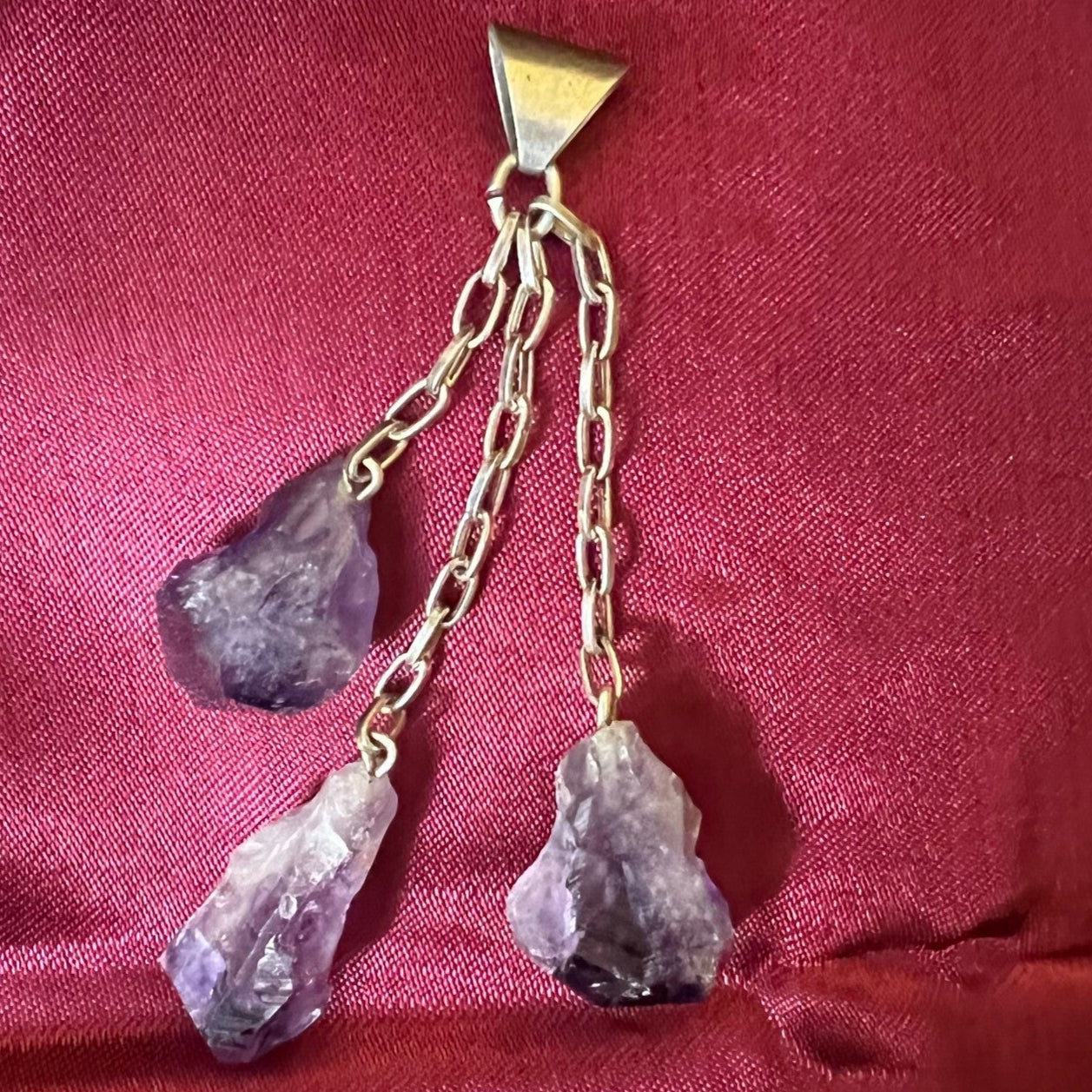 Vintage Amethyst Pendant