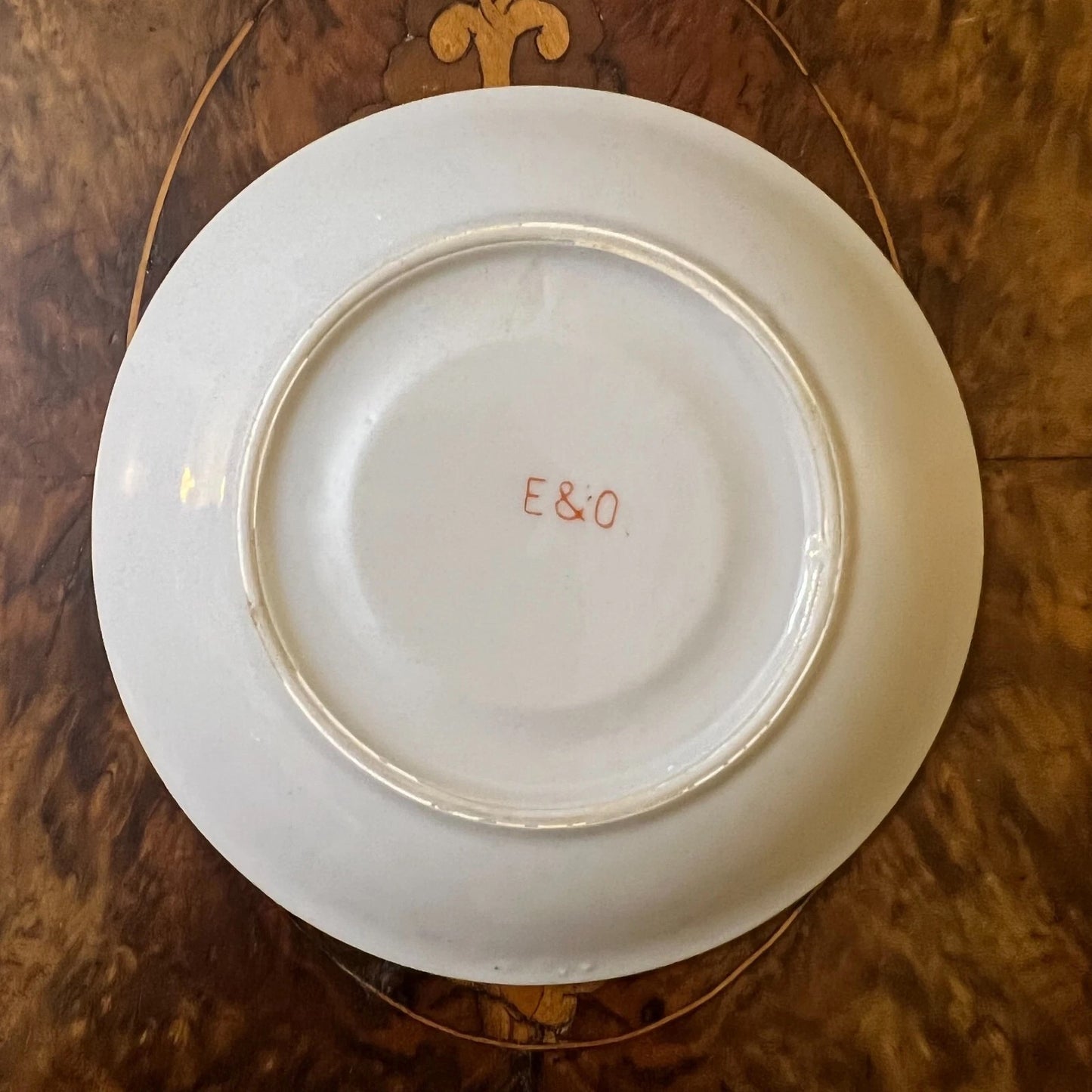 Vintage Japanese Print Saucer