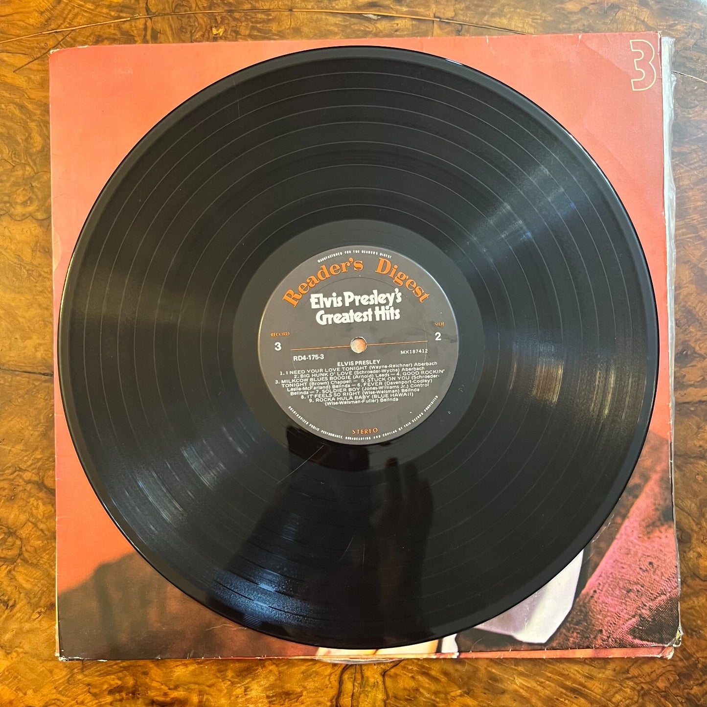 Elvis Presley Greatest Hits Vinyl Record