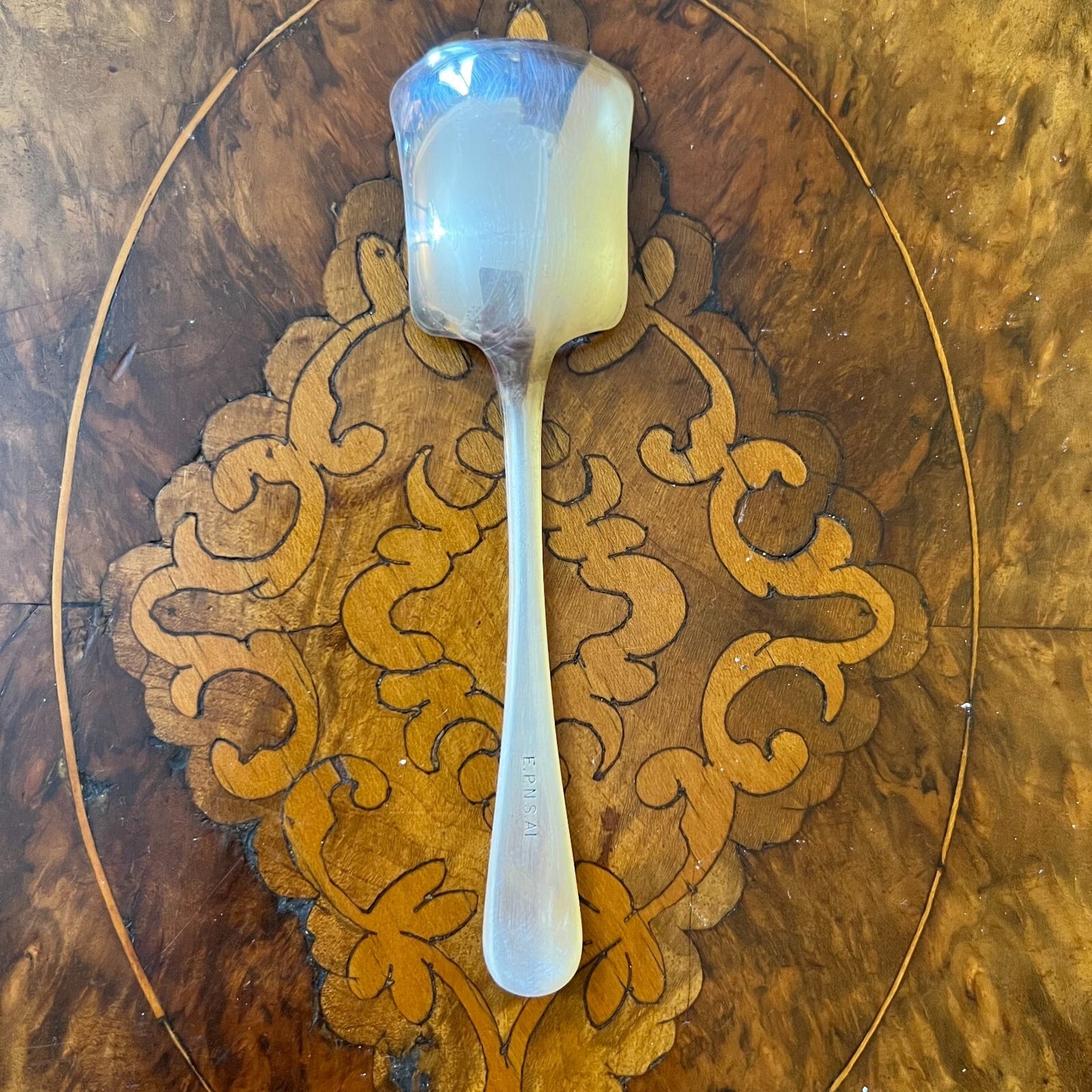 Vintage Silver Plated Sugar Spoon