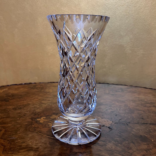Vintage Crystal Cut Vase