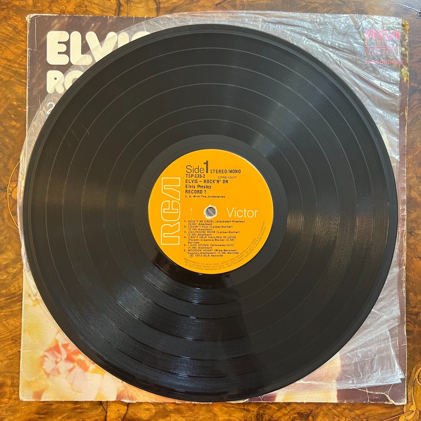 Elvis Presley Rock N On Record