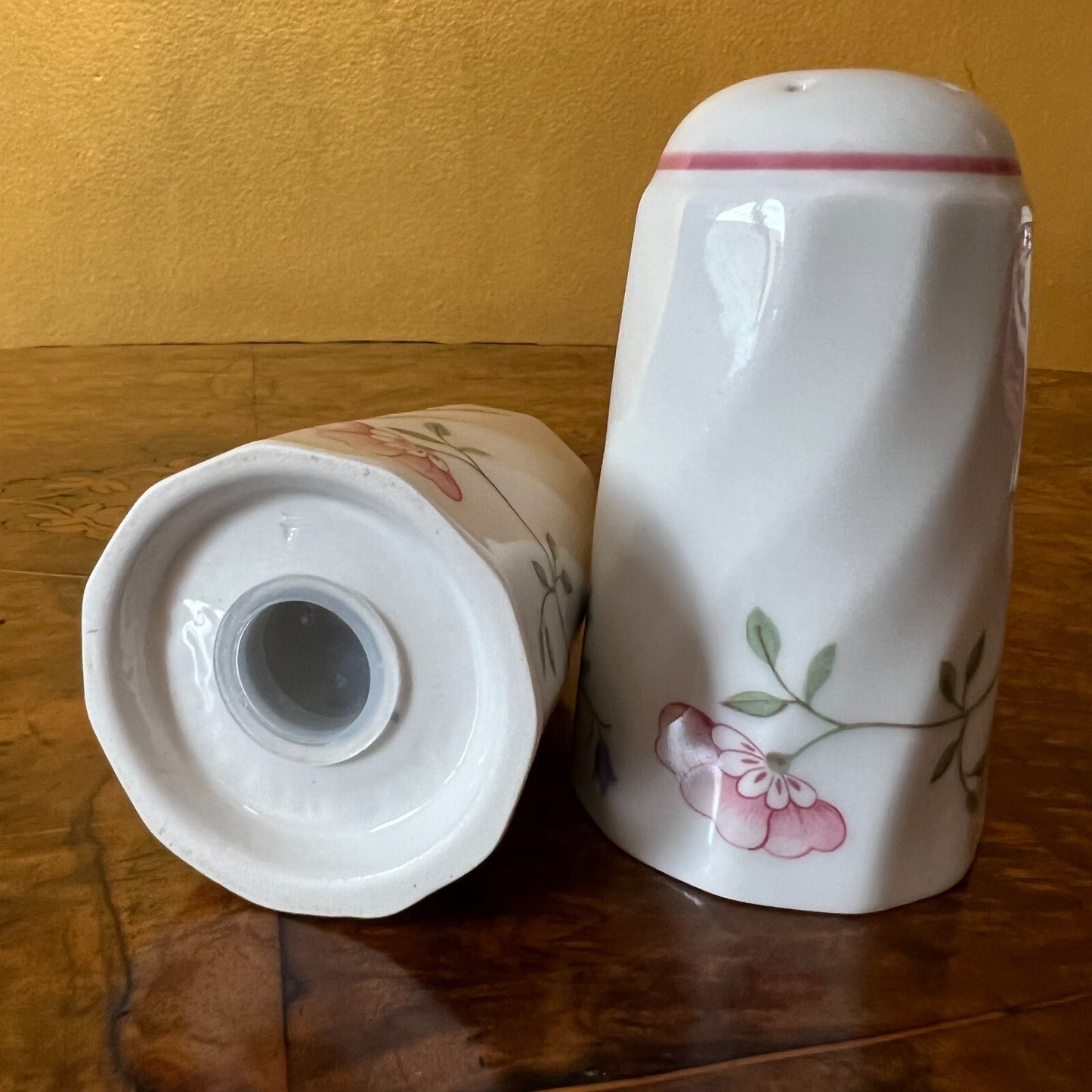 Johnson Bros Summer Chintz Salt & Pepper Shakers