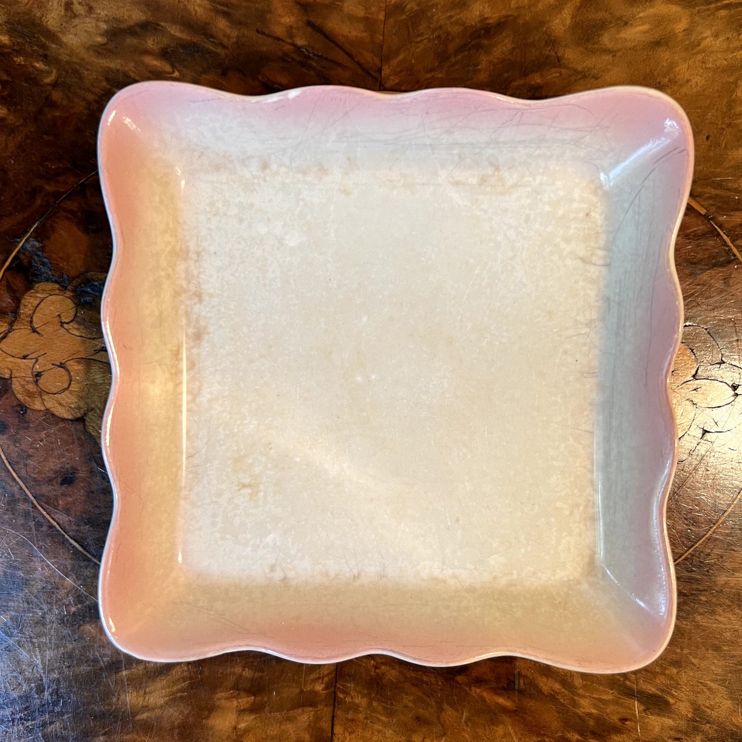 James Kent Old Foley Victoria Rose Butter Dish