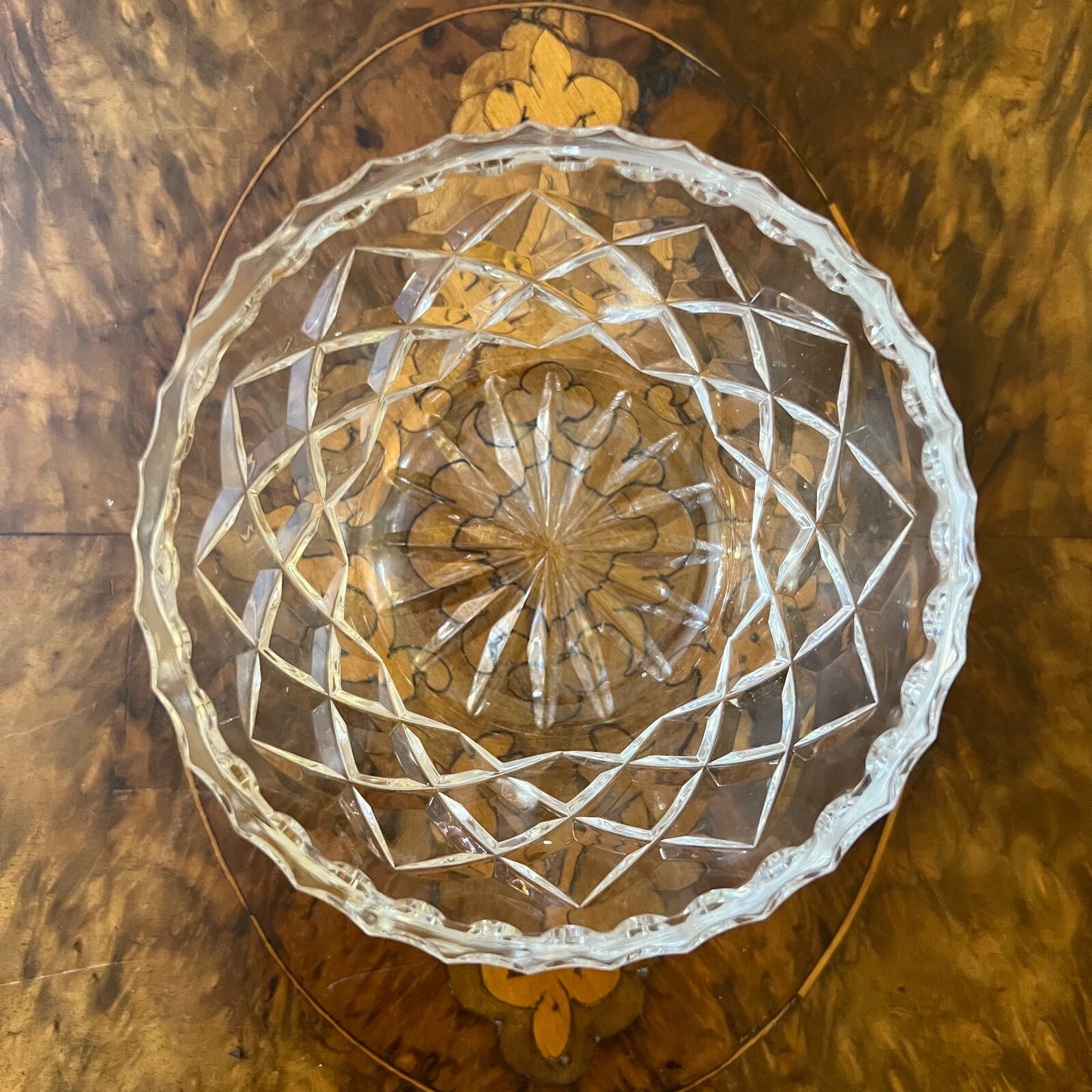 Vintage Crystal Small Bowl