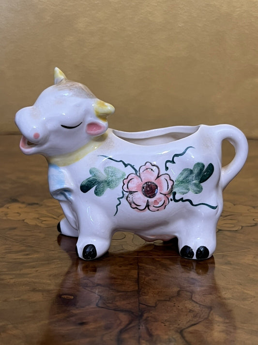 Vintage Cow Shaped Creamer Jug