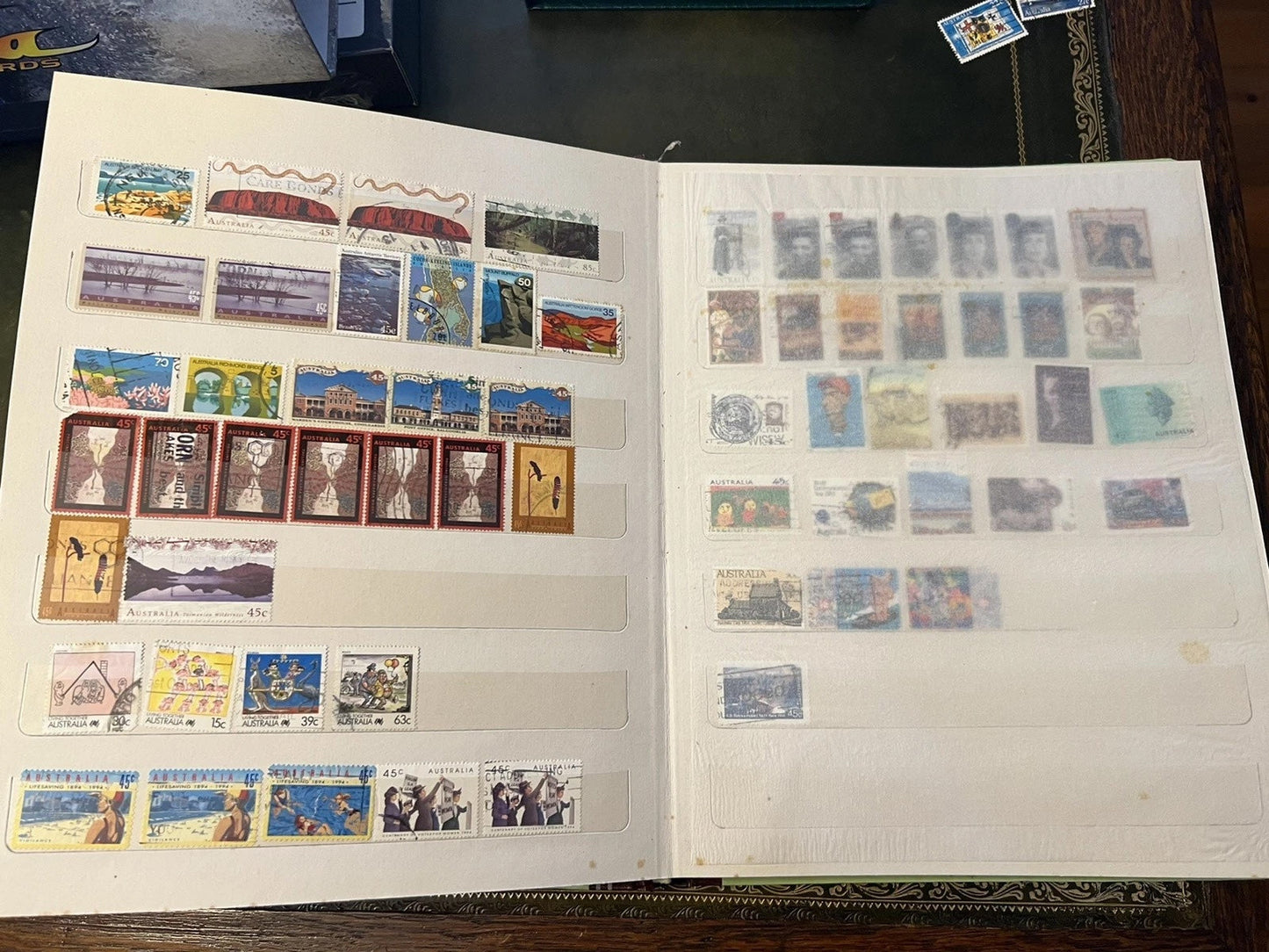 Stamp Collection Book