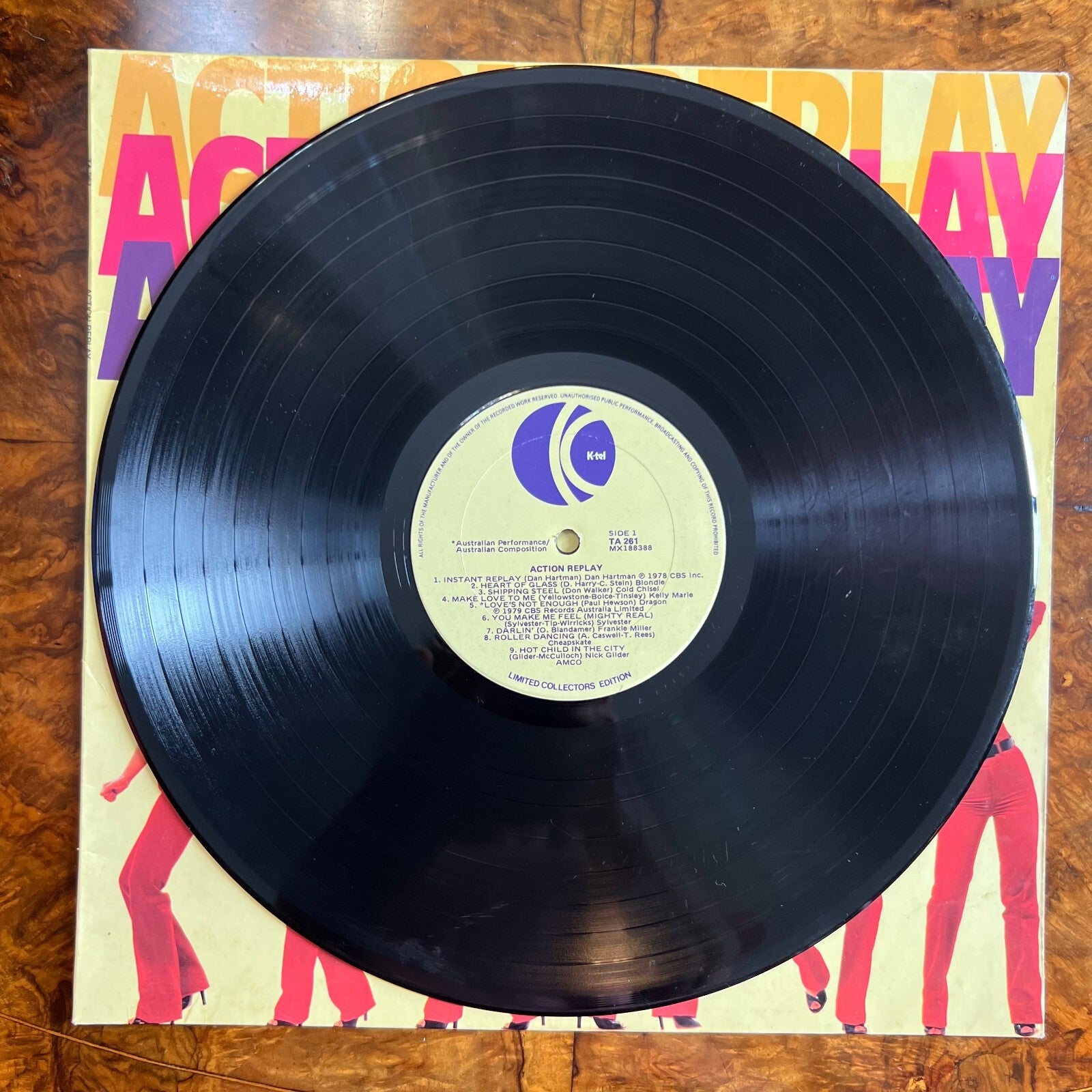 Action Replay Record Vinyl 