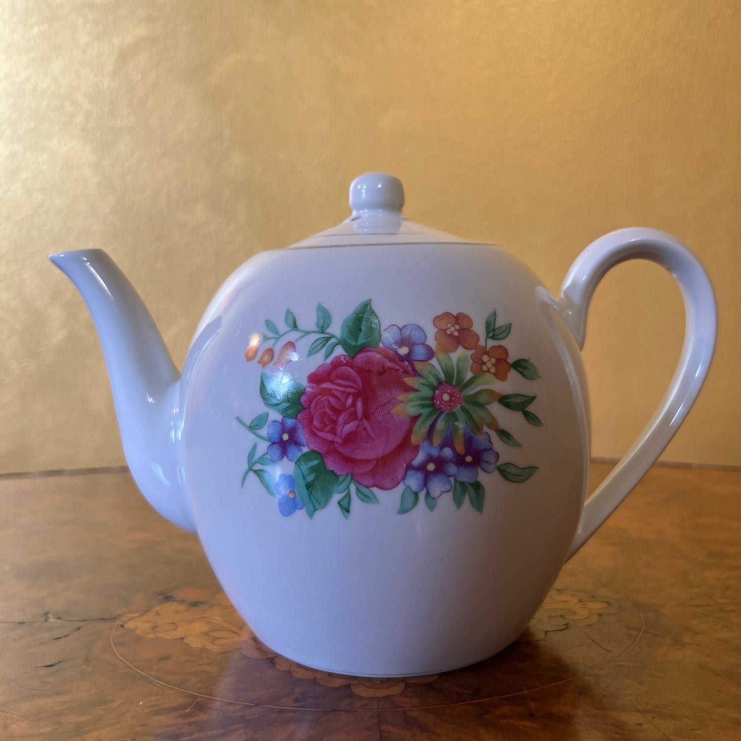 Albany Floral Print Tea Pot