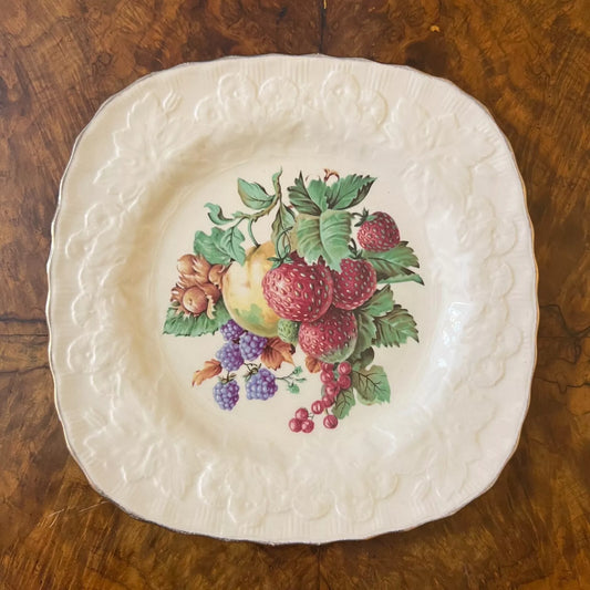 Alfred Meakin Fruit Print Plate