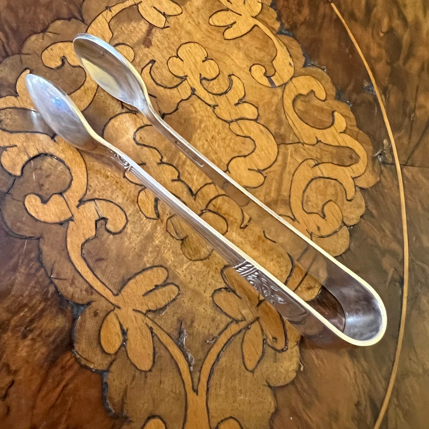 Ancora Silver Plated Sugar Tongs