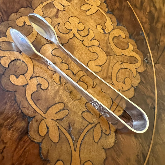 Ancora Silver Plated Sugar Tongs