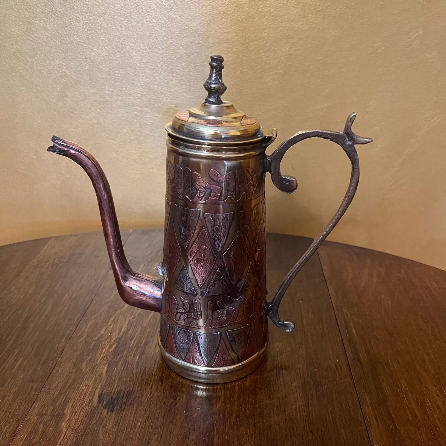 Antique Copper Brass Pot