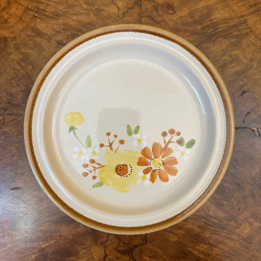 Autumn Glory Plates JI StoneCrest Andre Ponche Brown/Yellow/Rust Pattern Plate