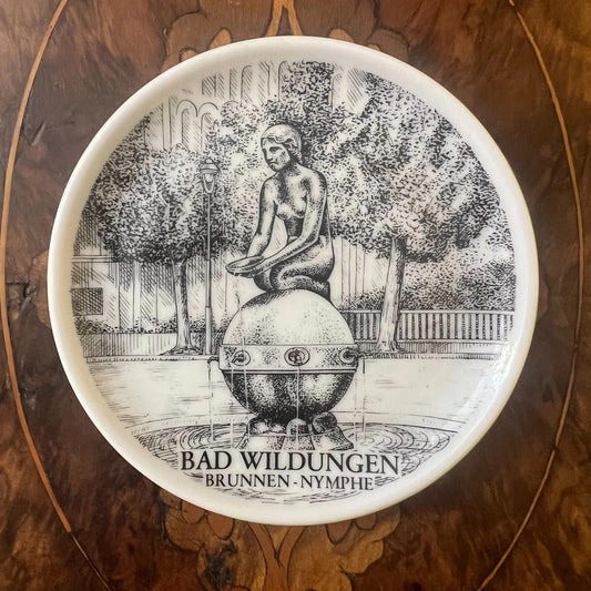 Bad Wildungen Brunnen Nymphe Small Plate