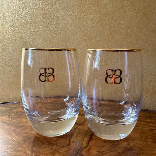 Baileys Irish Cream Liqueur Glasses Pair