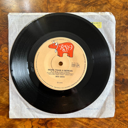 Bee Gees Children Of The World/ More Than A Woman Vinyl 