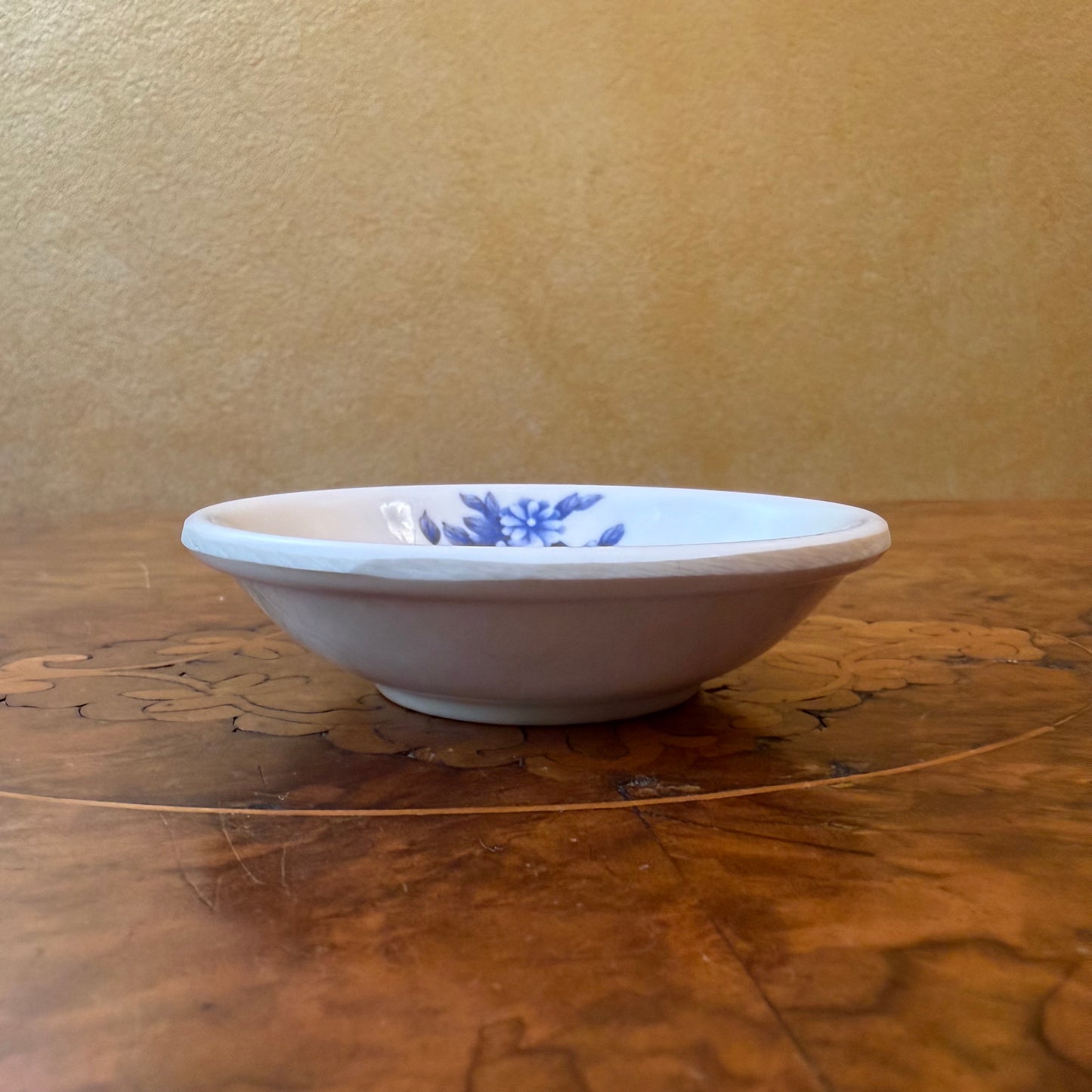 Blue Print Melamine Dish 