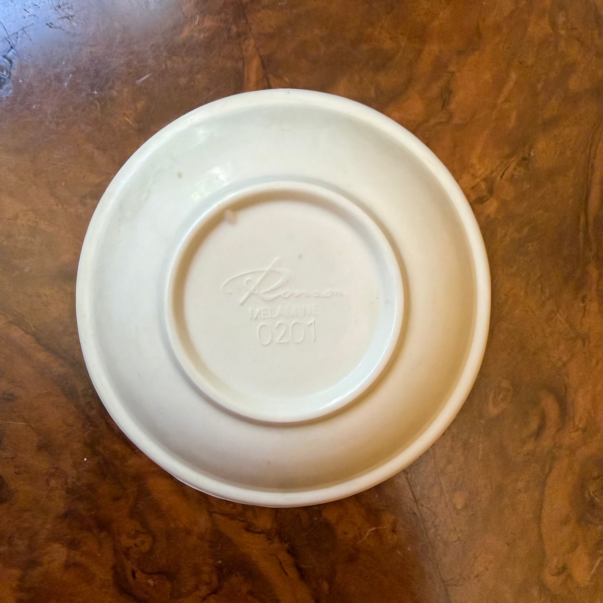 Blue Print Melamine Small Dish 