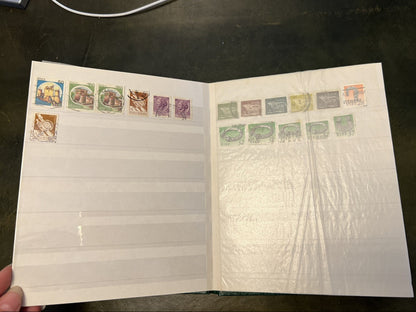 Book Various Collection  Stamp Album