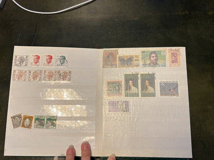 Book Various Collection  Stamps 