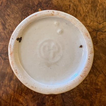 Brown and White Ceramic 