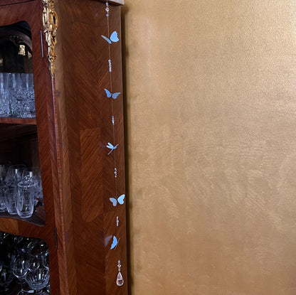 Butterfly Hanging Display Crystal