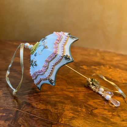 Ceramic Hanging Small Umbrella Ornament 