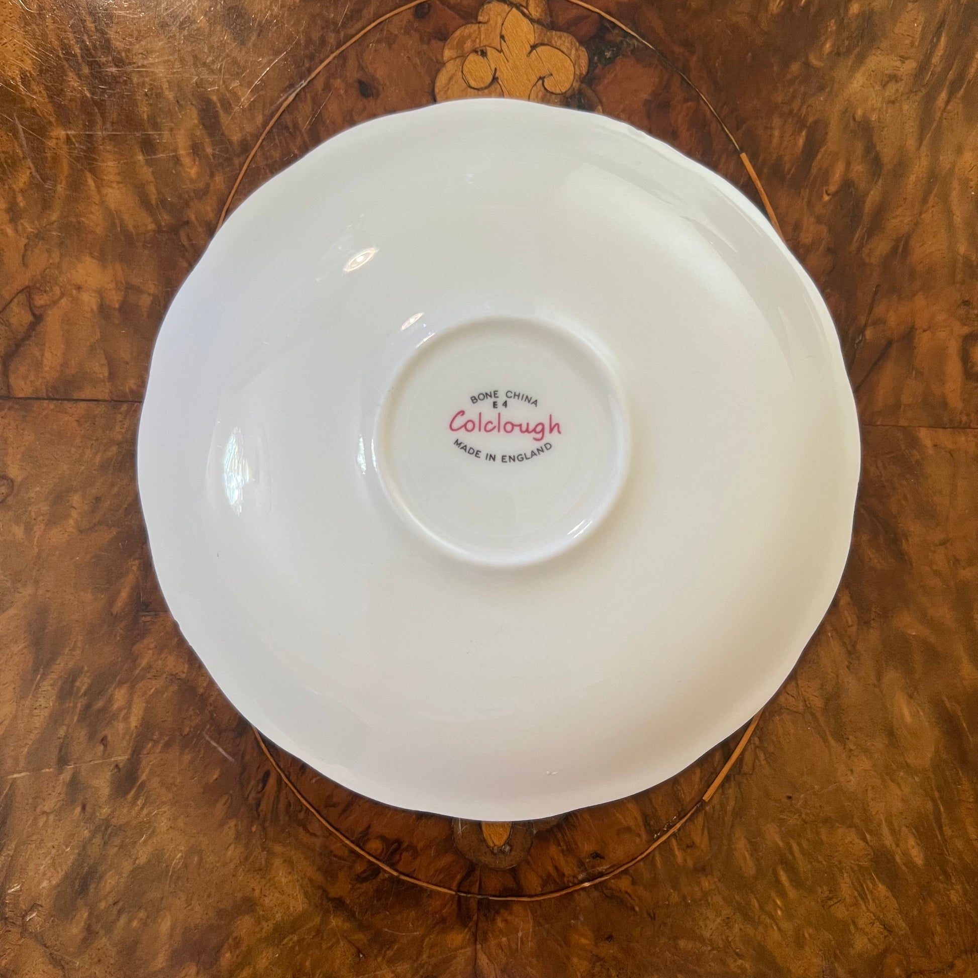 Colclough Floral Print Saucer 