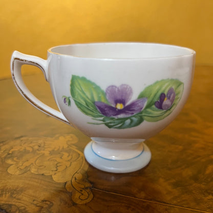 Colclough Violets Tea Cup 