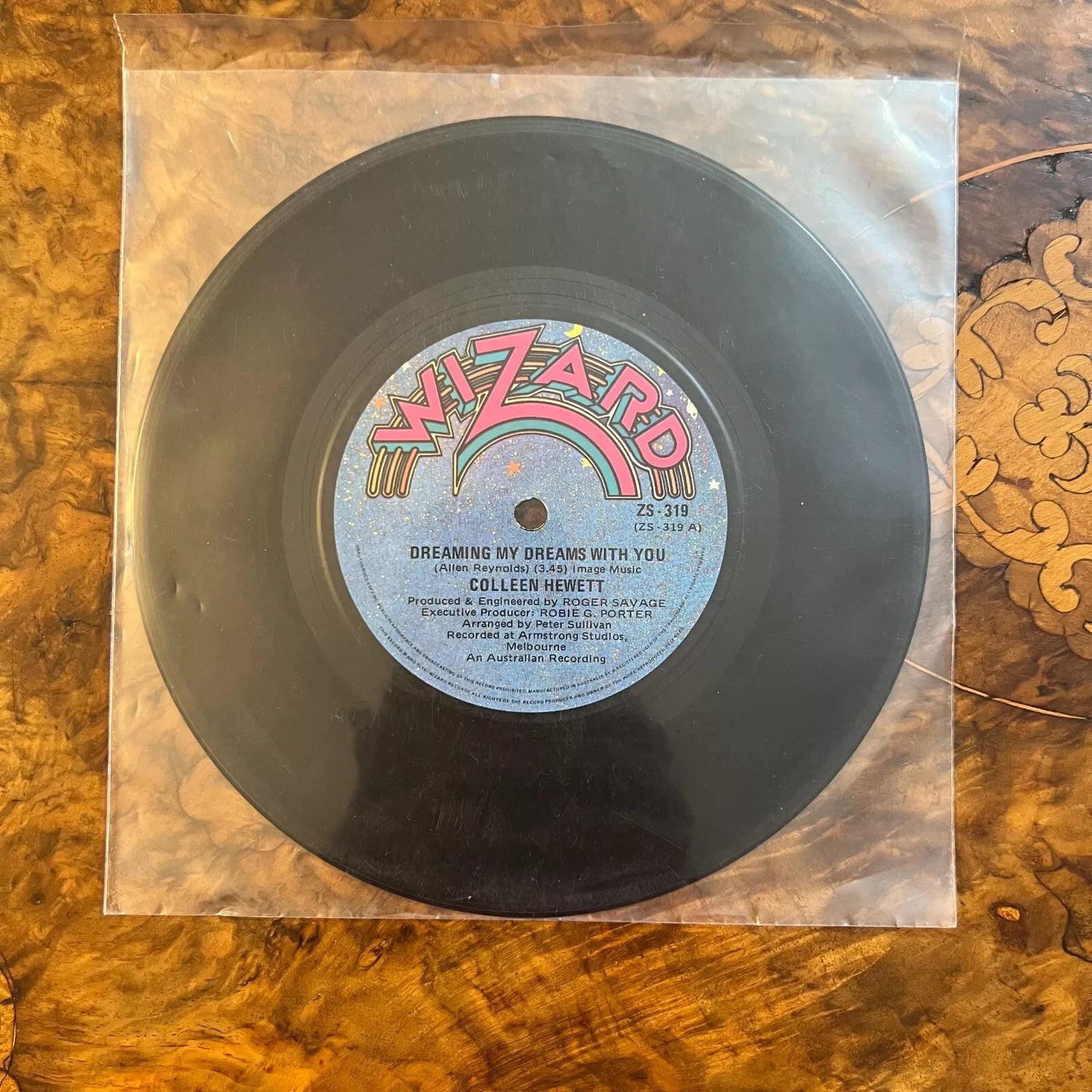 Colleen Hewett One Eyed Man_Dreaming My Dreams With You Record