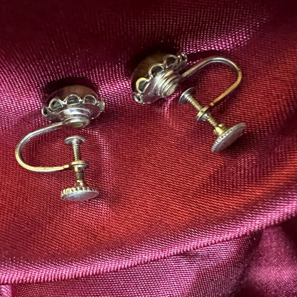 Costume Screw On Earrings