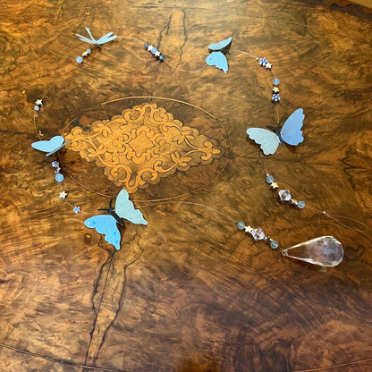 Crystal Butterfly Hanging Ornament