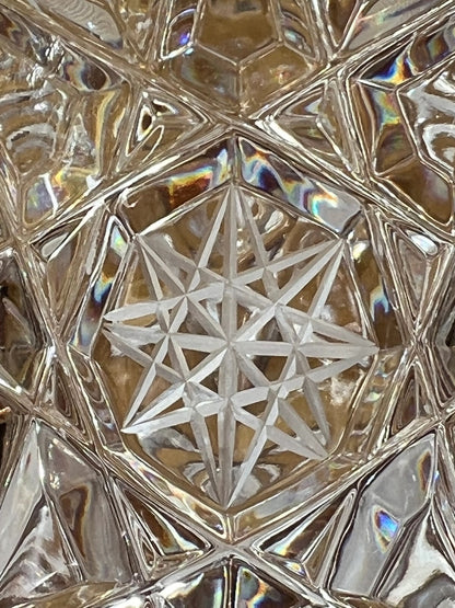 Crystal Cut Large Vase 