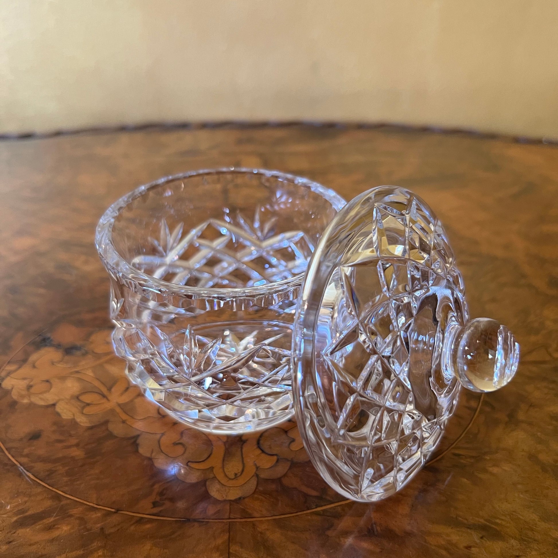  Crystal Jar with lid