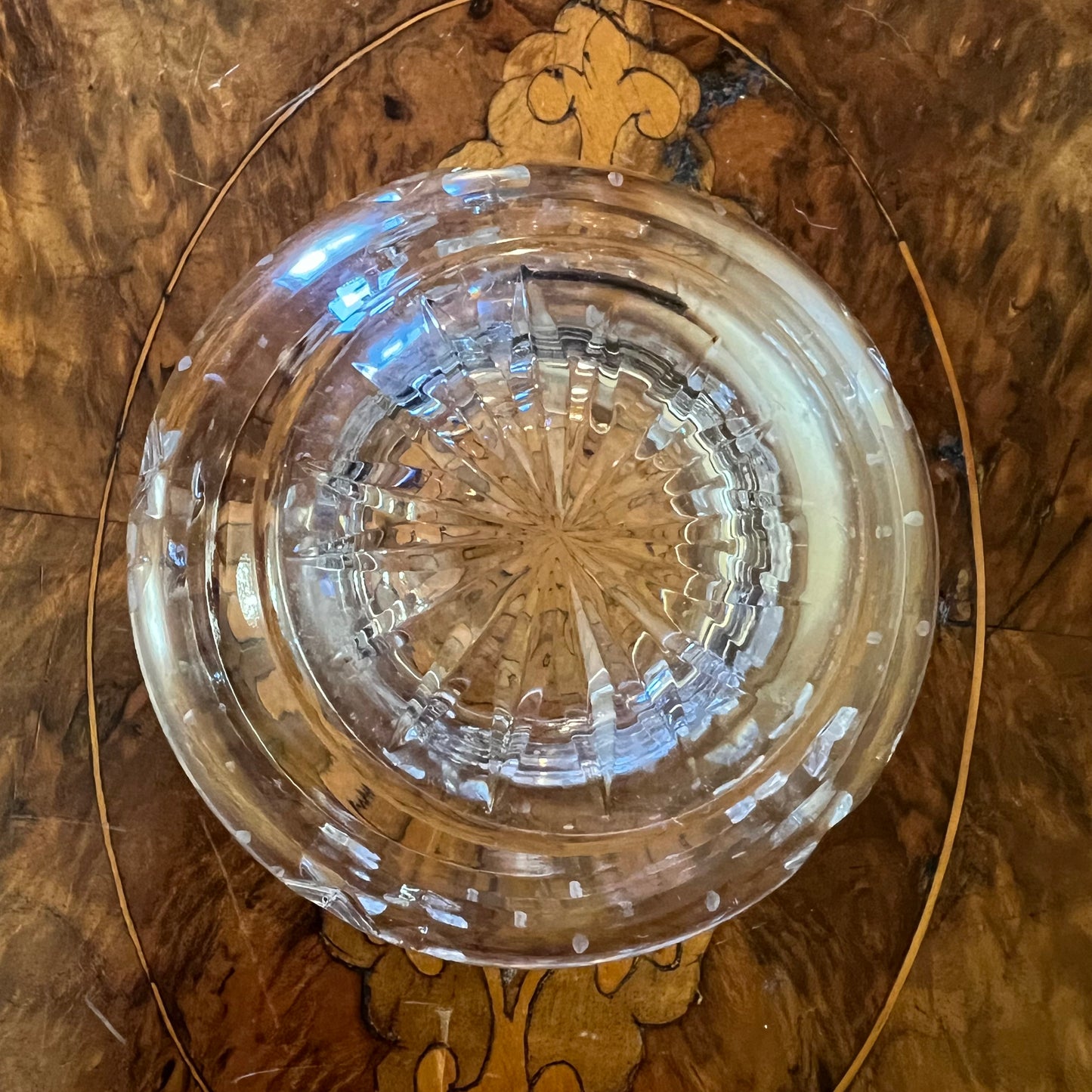 Crystal Small Bowl Vintage 