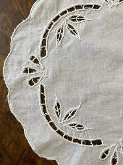 Cutout Cotton Doily