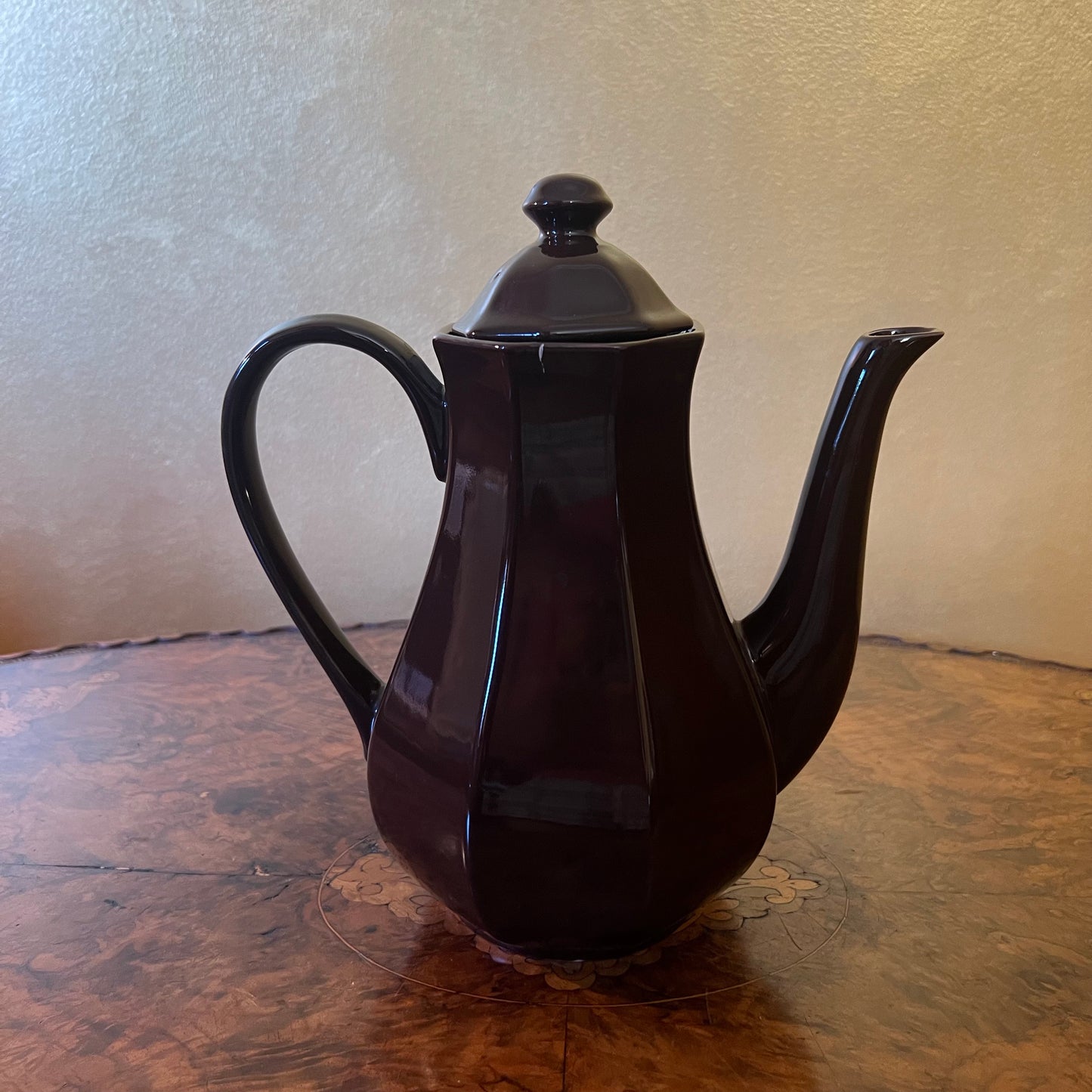 Dark Brown Coffee Pot 
