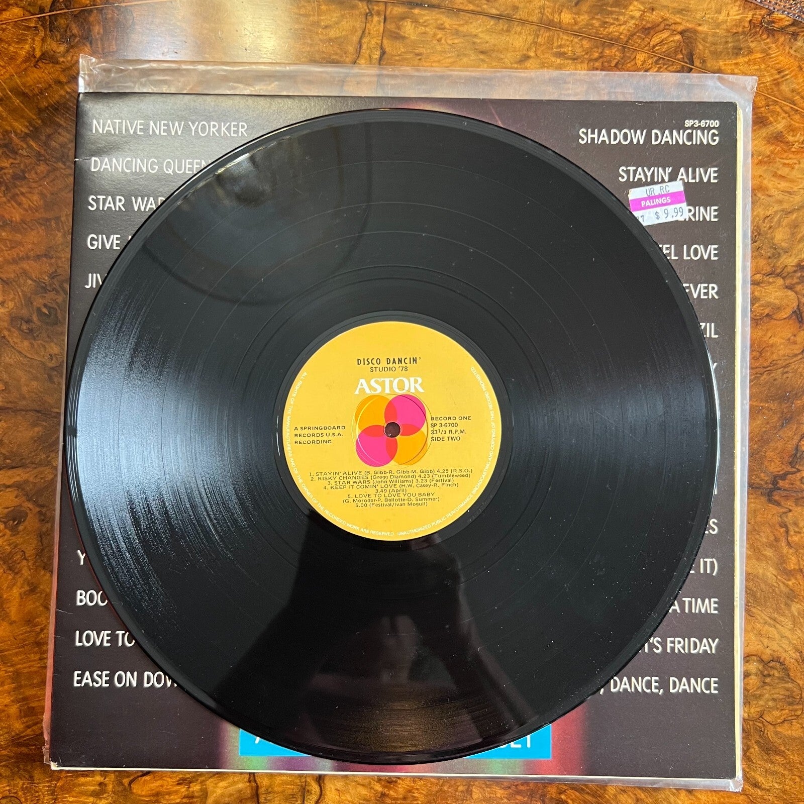 Disco Dancing Vinyl 
