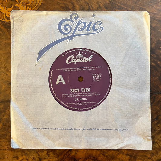 Dr Hook Sexy Eyes/ Help Me, Mama Record