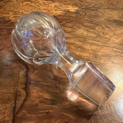 Early 20th Century Decanter Stopper