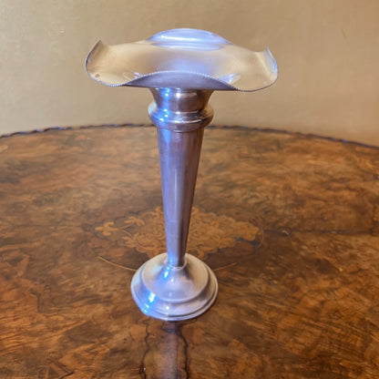Eauford Silver Plated Flute Vase 