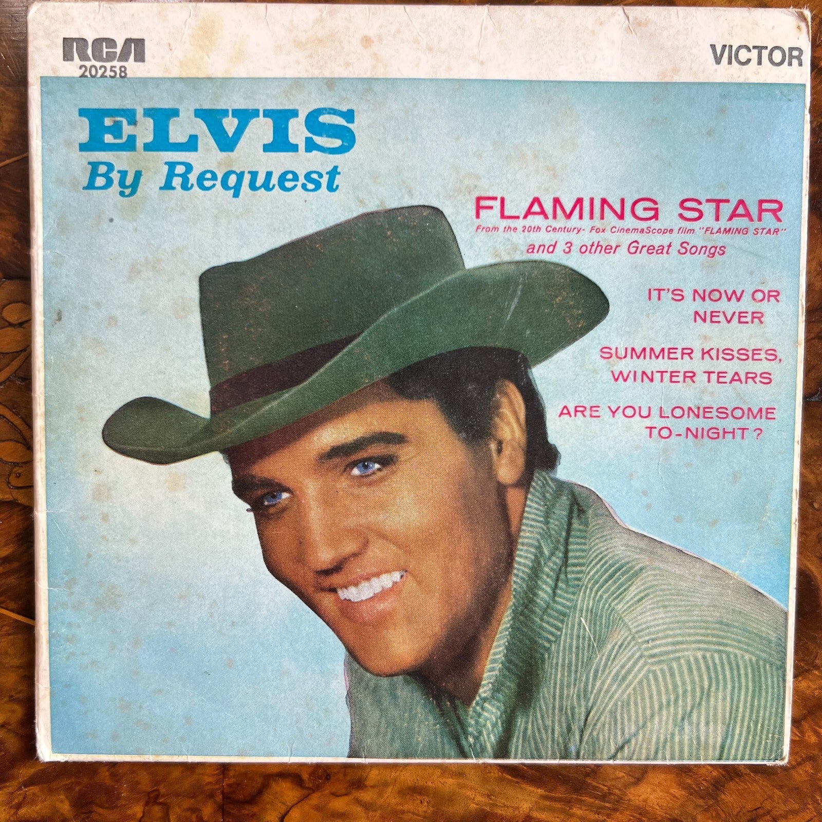 Elvis Presley Flaming Star Vinyl Record 