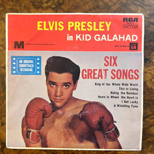 Elvis Presley in Kid Galahad Record 
