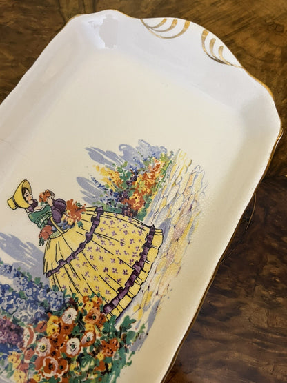 Falcon Ware Crinoline Platter
