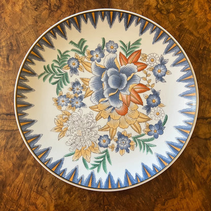 Floral Print Large Plate 