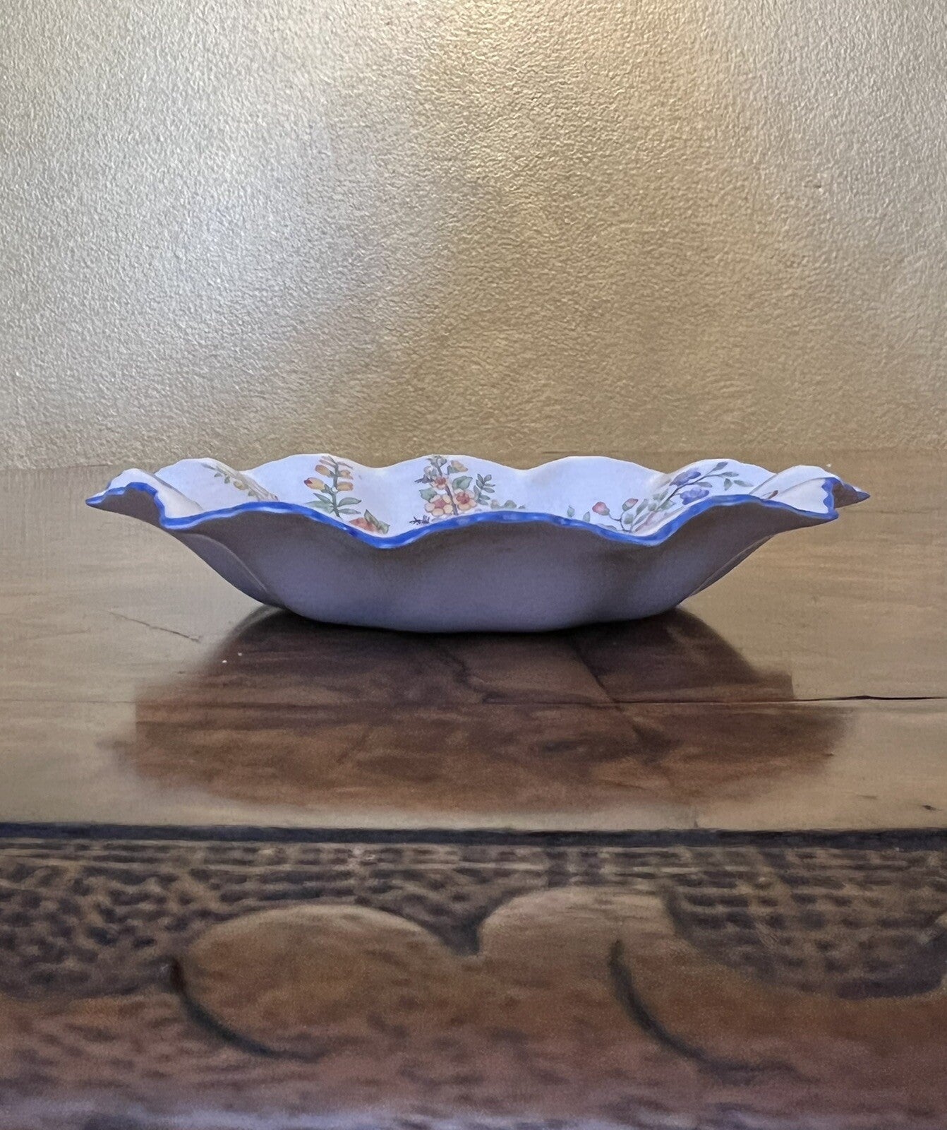 Floral Trinket Dish 