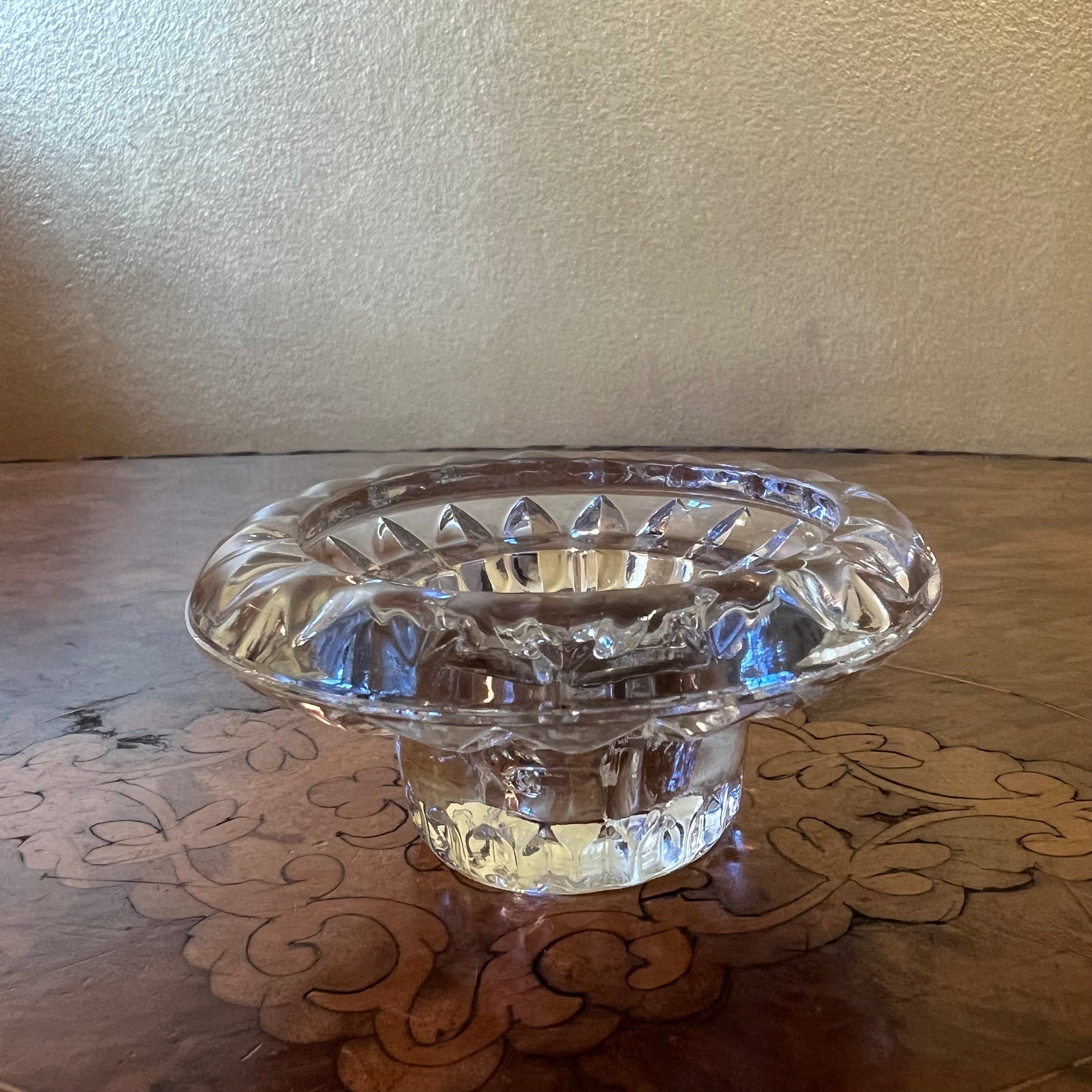 Glass Candle Holder 